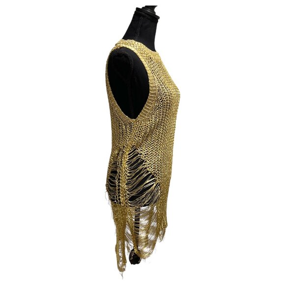 Thirty 6 Point 5 Las Angeles Gold Dress - Picture 4 of 9